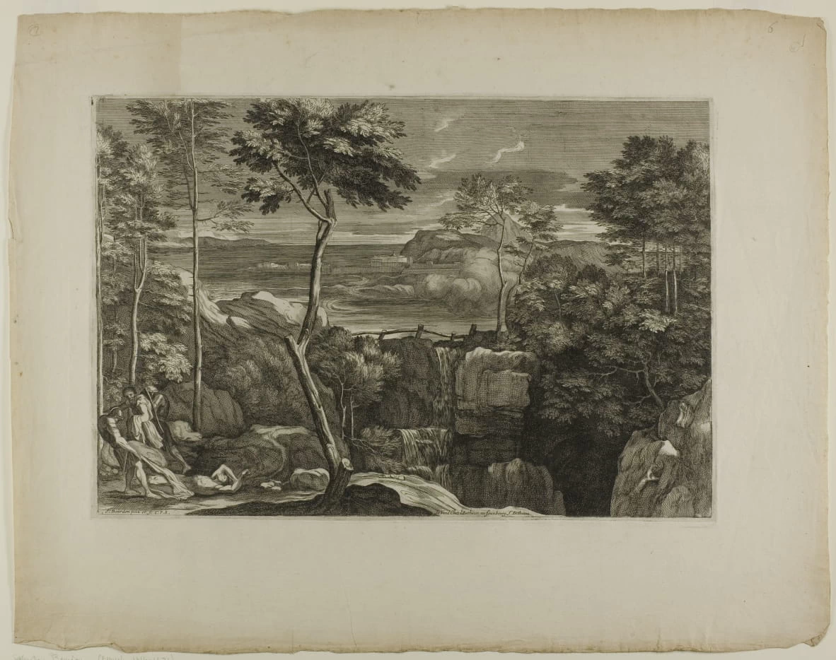Paesaggio con tre briganti e la loro vittima - Art Institute of Chicago